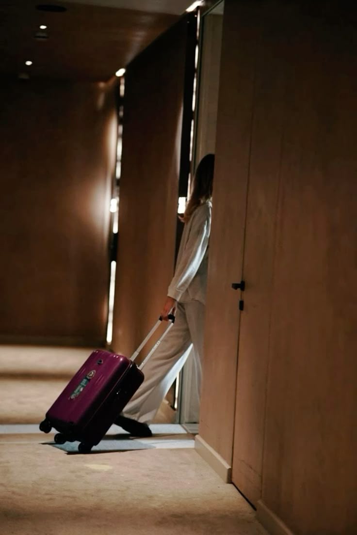 Suite zone separation with muted materials